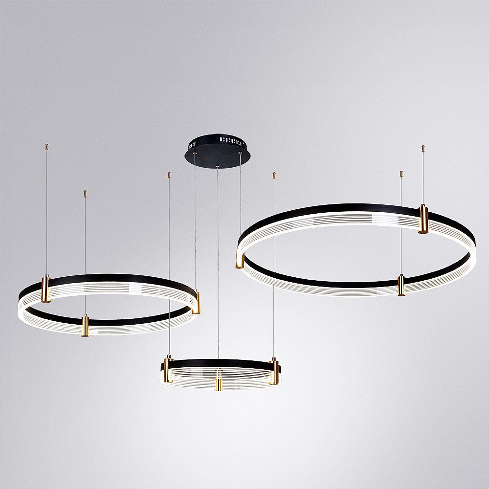Подвесная люстра Arte Lamp Mercury A2185SP-3BK
