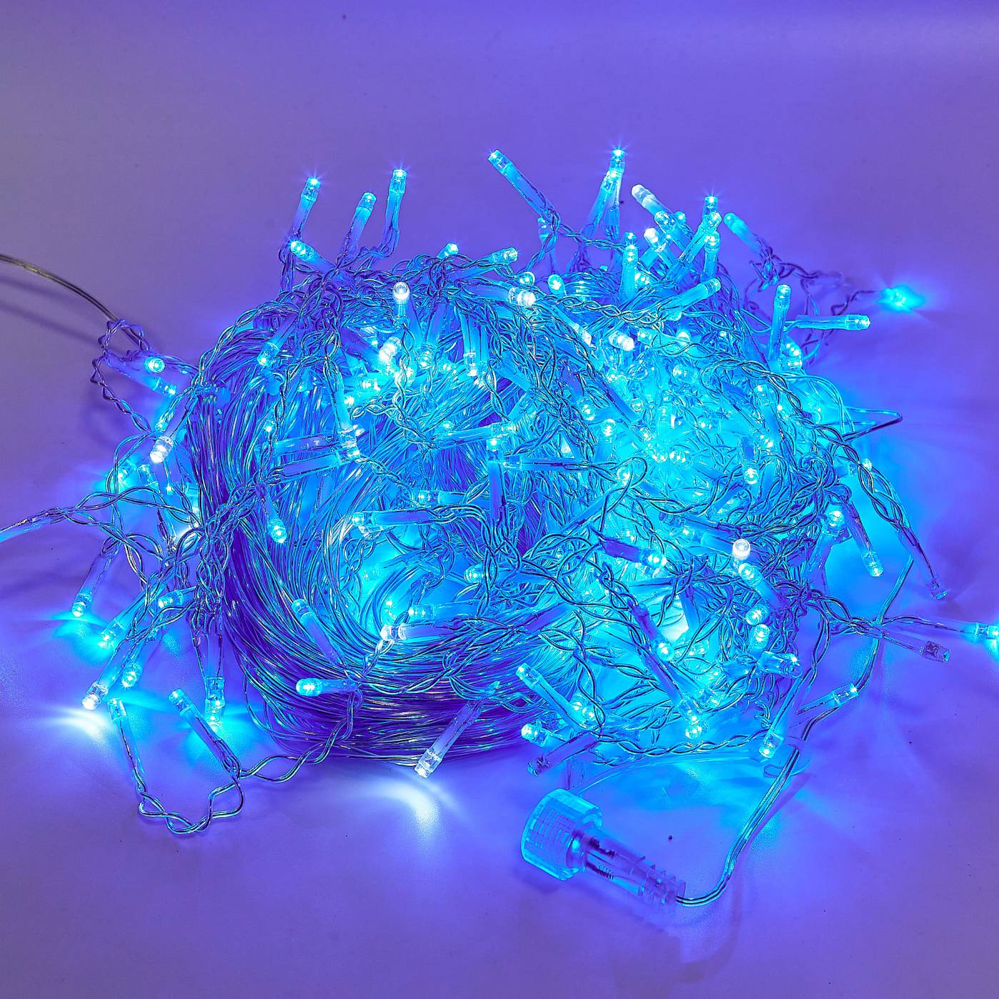 Бахрома светодиодная с эффектом мерцания, 10м Uniel ULD-B10006-248/TTK BLUE-WHITE IP44