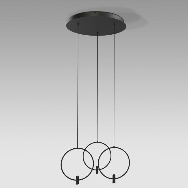 Светильник подвесной Eurosvet Layla 50257/3 LED черный