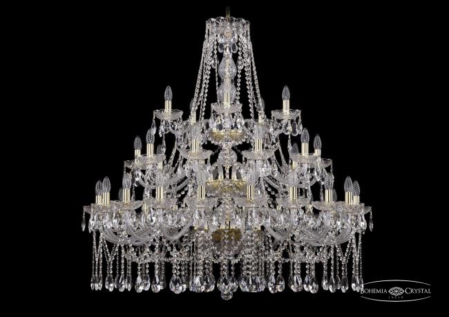 1413/20+10+5/400/3d G Подвесная хрустальная люстра 1413 Bohemia 1413/20+10+5/400/3d G