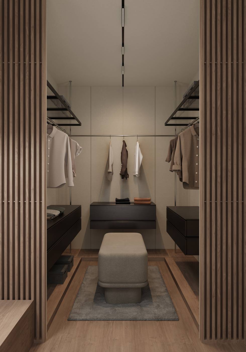 Трековый светильник Points Maytoni TR082-4-12WTW-M-B