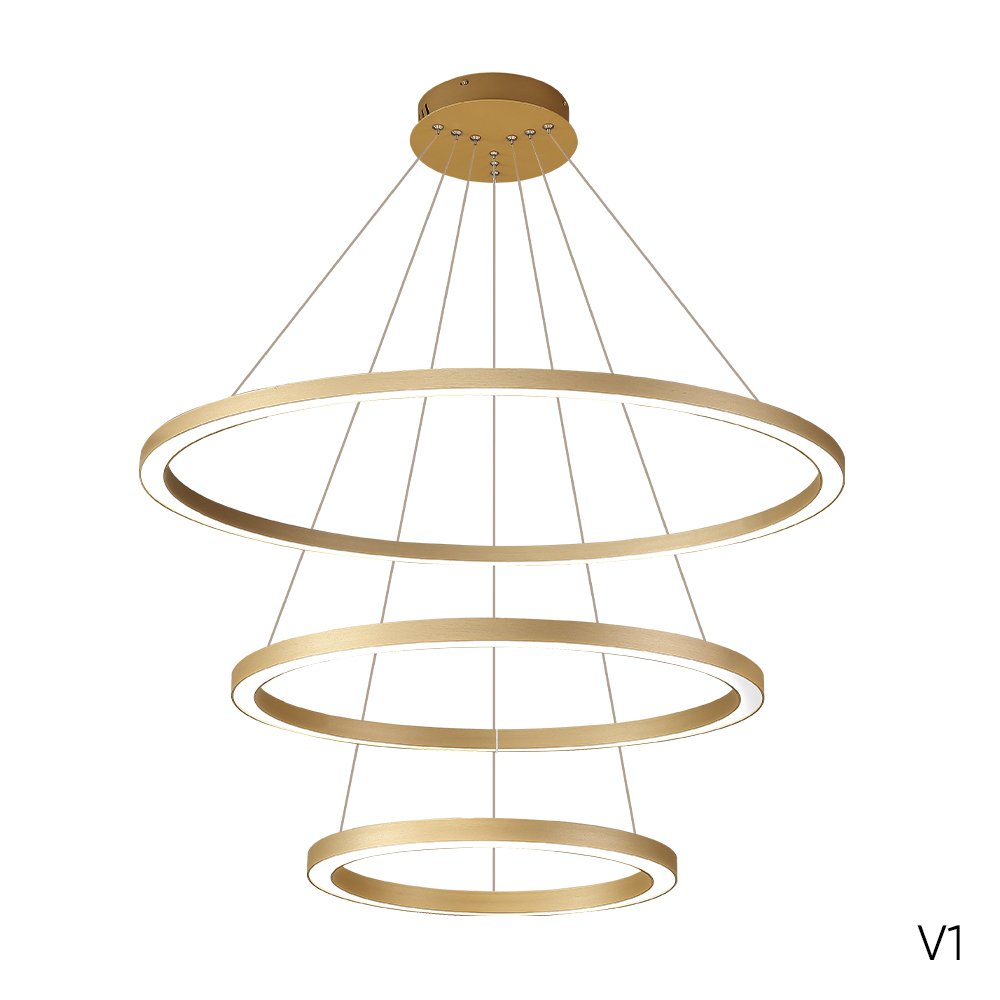 FORTUNA SP158W LED GOLD Подвесная люстра Crystal Lux Fortuna FORTUNA SP158W LED GOLD