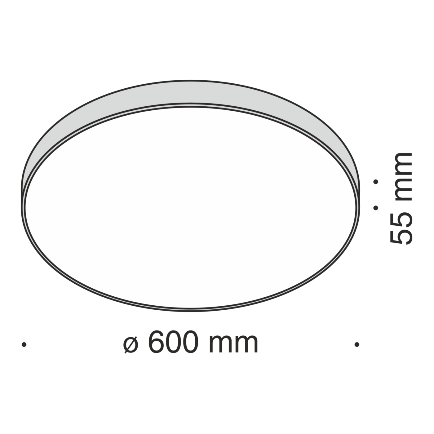 C032CL-L96W4K Потолочный LED светильник Maytoni Zon C032CL-L96W4K