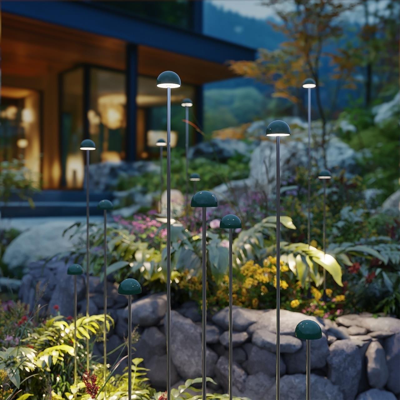 Уличный наземный светильник Odeon Light Verde 7122/4GL