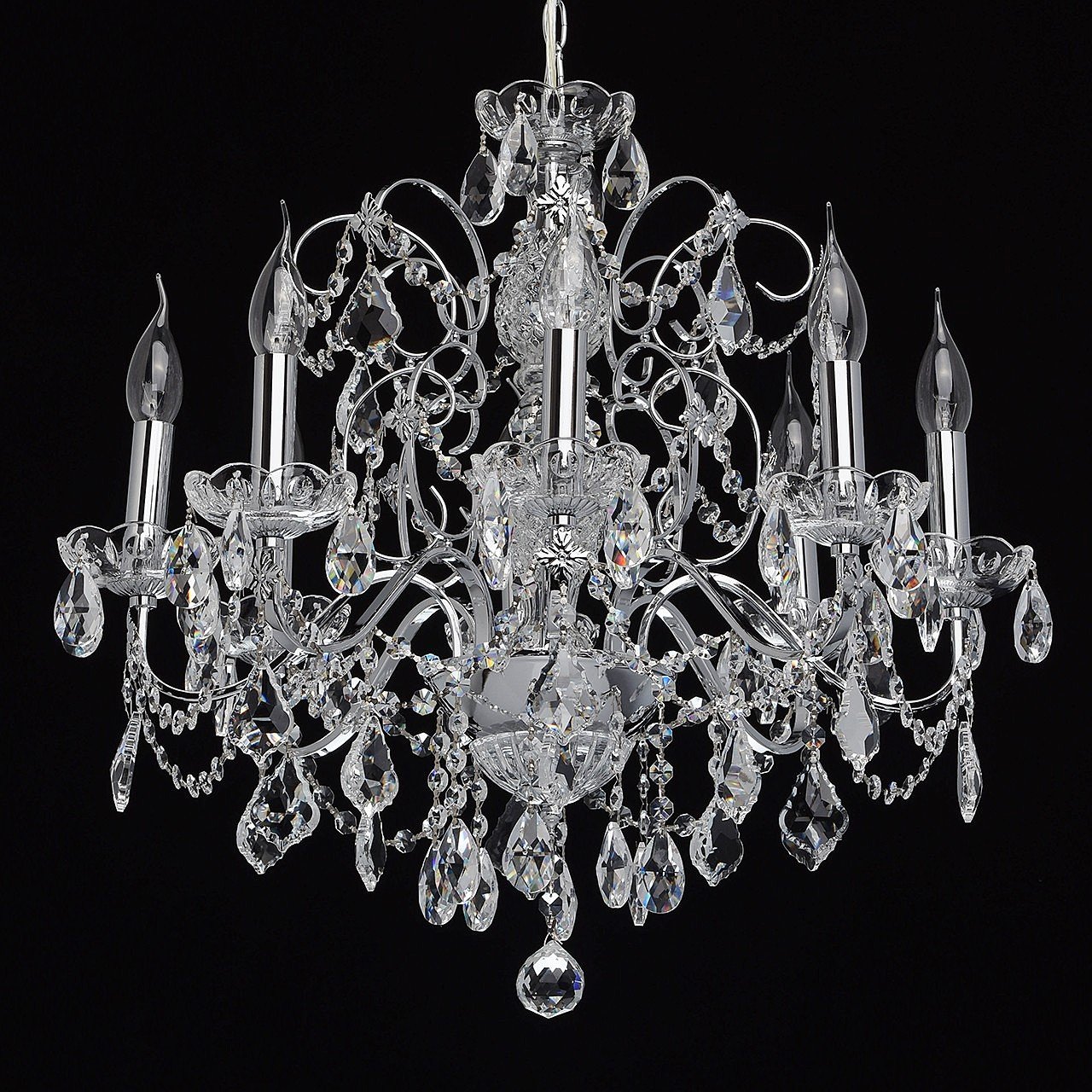 Подвесная хрустальная люстра Каролина MW Light 367013408