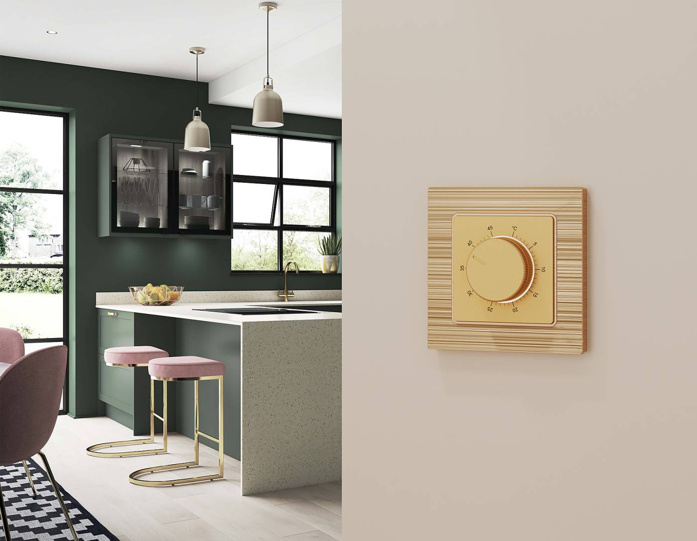 Накладка на механизм Ambrella Volt ALFA AP6057