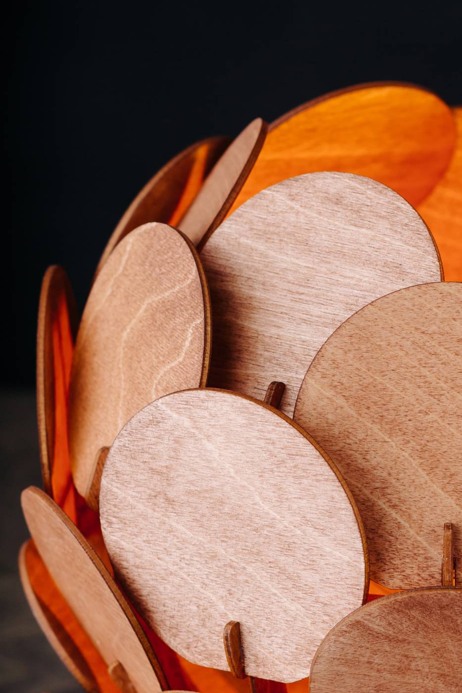 2530mx/1 Настольная лампа Woodshire Сфера 2530mx/1