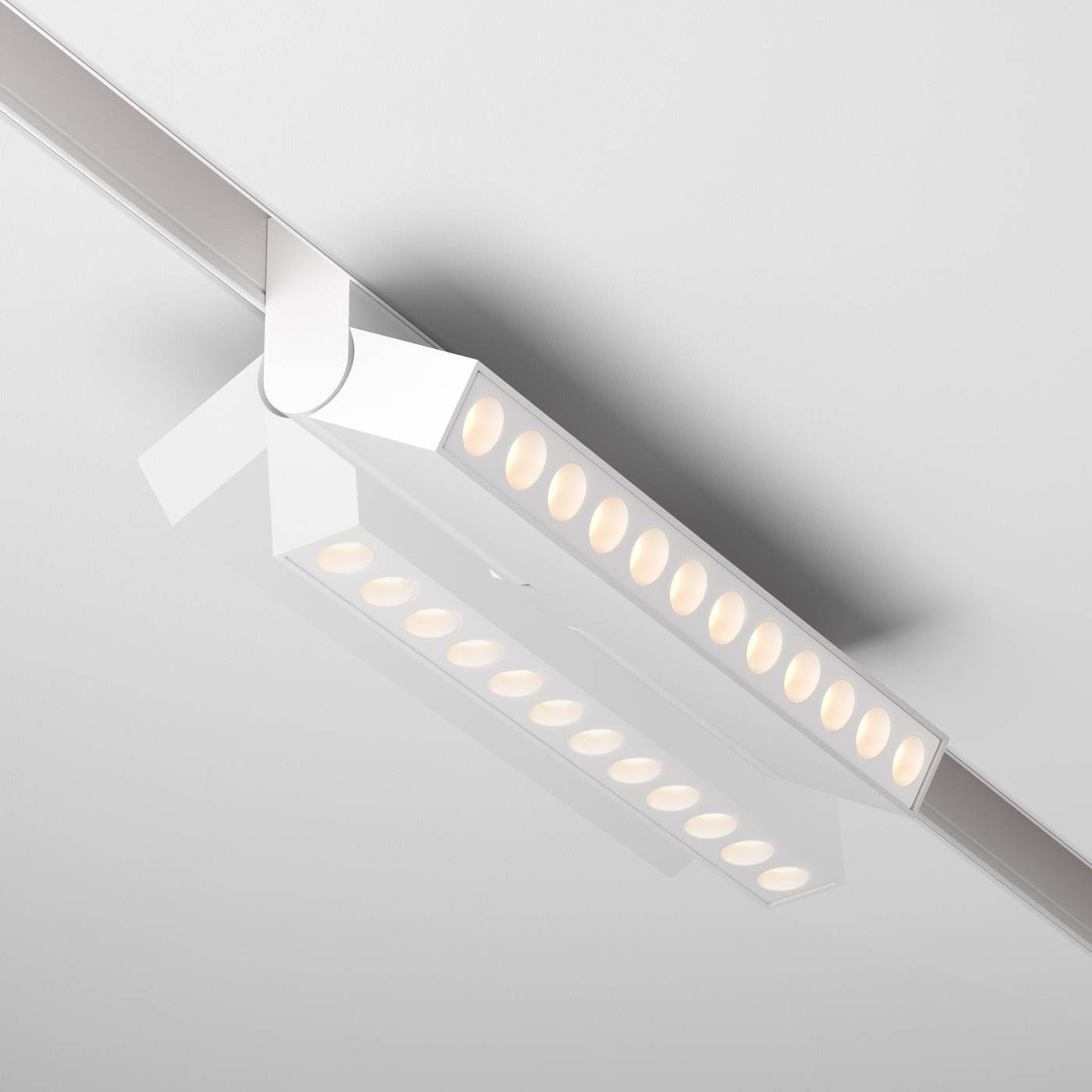 TR033-4-12W3K-M-DS-W Трековый светильник Maytoni Points rot Exility TR033-4-12W3K-M-DS-W