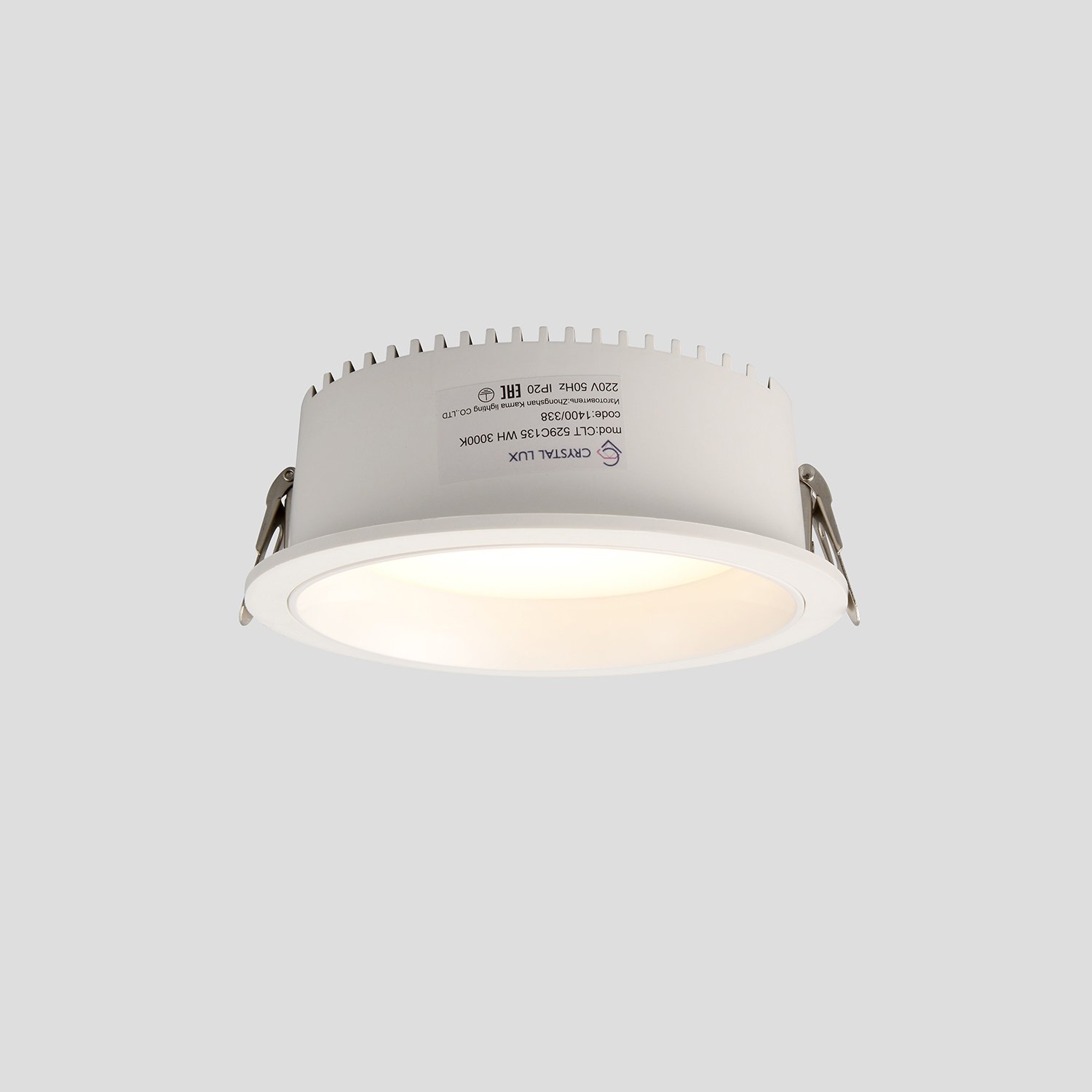 CLT 529C135 WH 3000K Встраиваемый светильник Crystal Lux Clt 529 CLT 529C135 WH 3000K