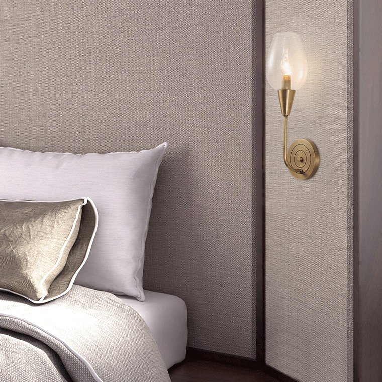 181898-26 Настенное бра ImperiumLoft Violawall01 181898-26