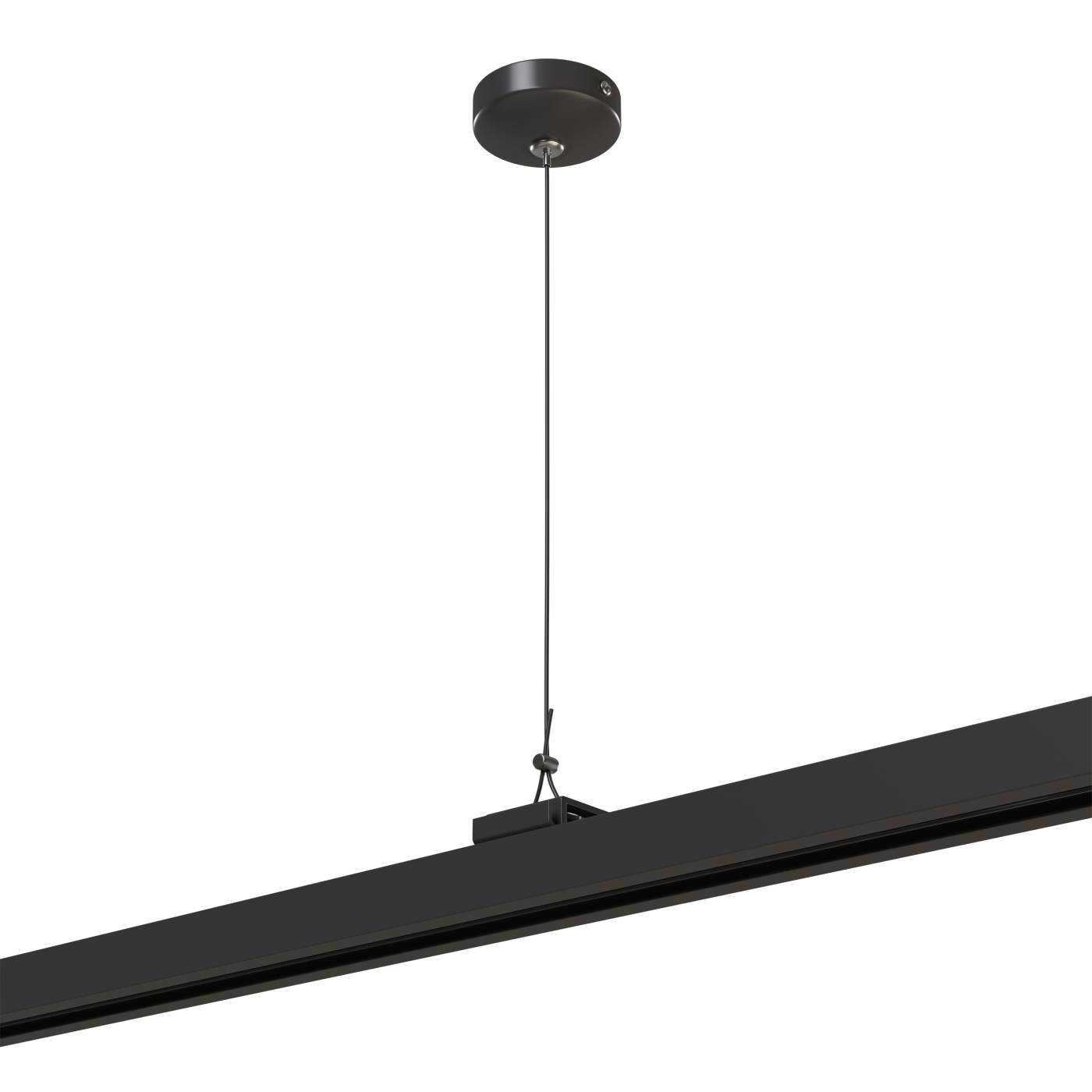 504177 Подвес универсальный трековый 1,5 м для однофазных и трехфазных треков Lightstar Barra 504177