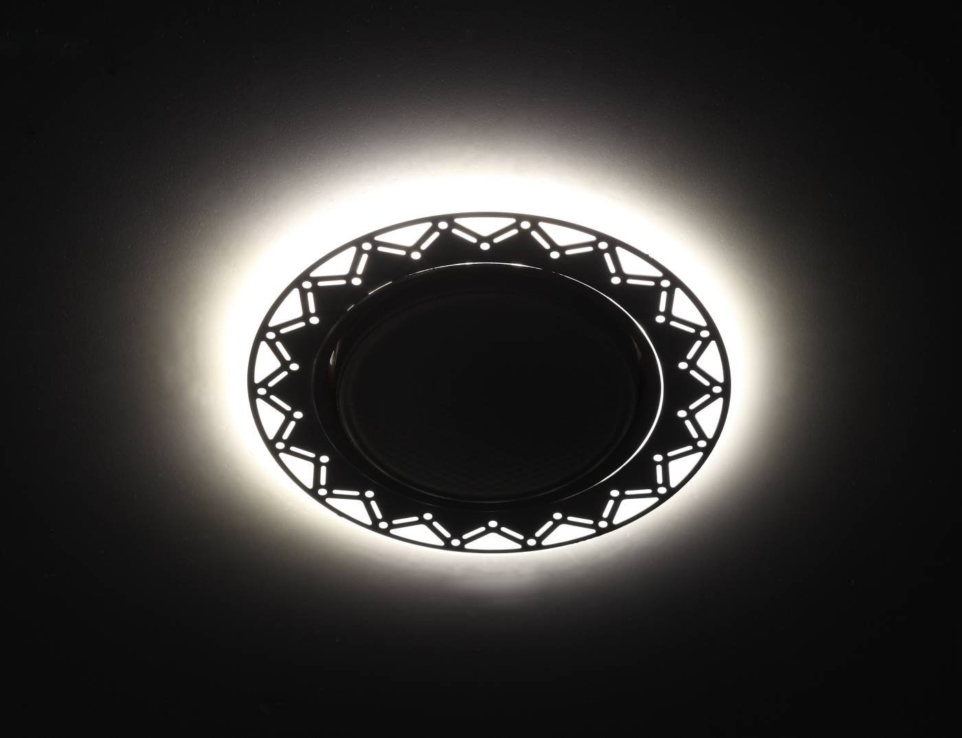 Встраиваемый светильник ЭРА DK LD27 WH/BK