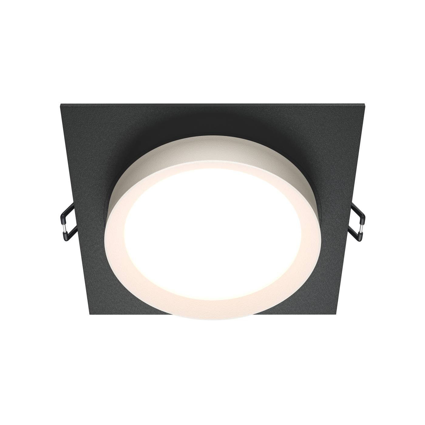 Встраиваемый светильник Maytoni Hoop DL086-GX53-SQ-BW