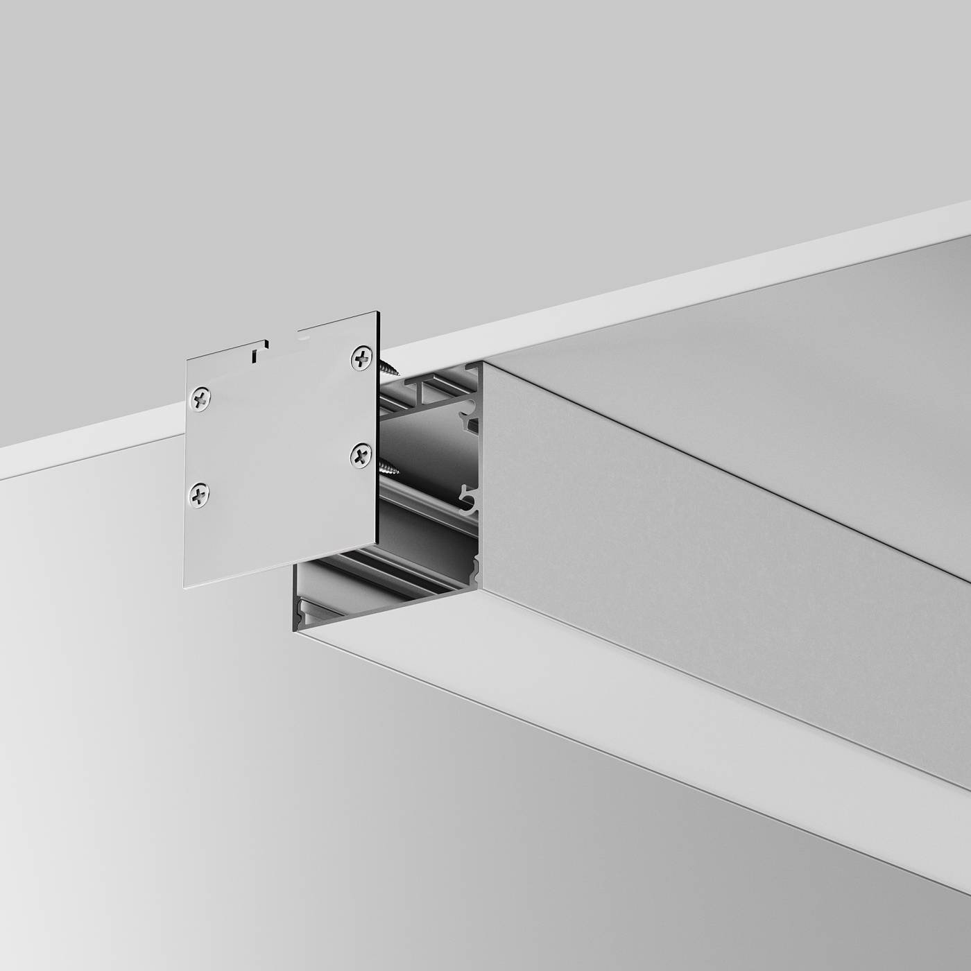 Комплект заглушек (для профиля 35х35) 2 шт., Maytoni Накладной-подвесной профиль 642037