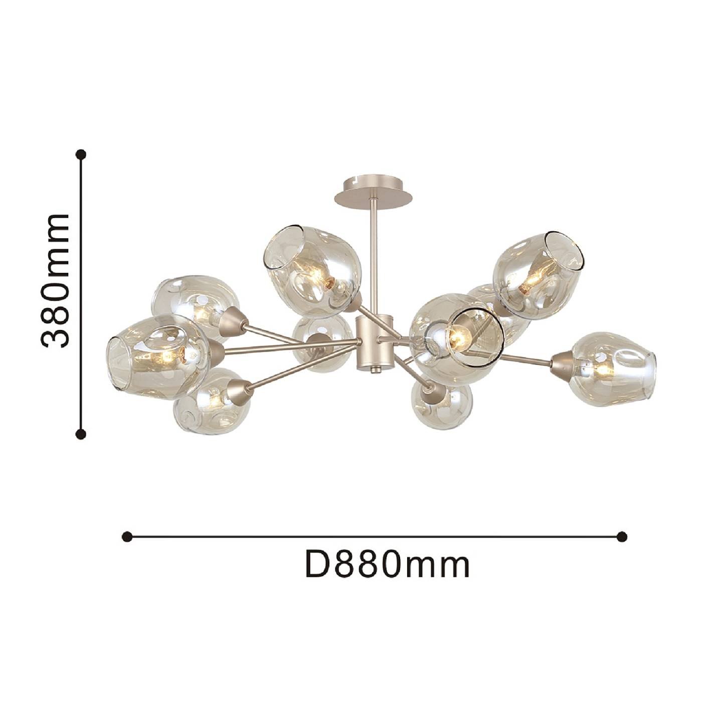 2658-10U Потолочная люстра F-Promo Tilda 2658-10U
