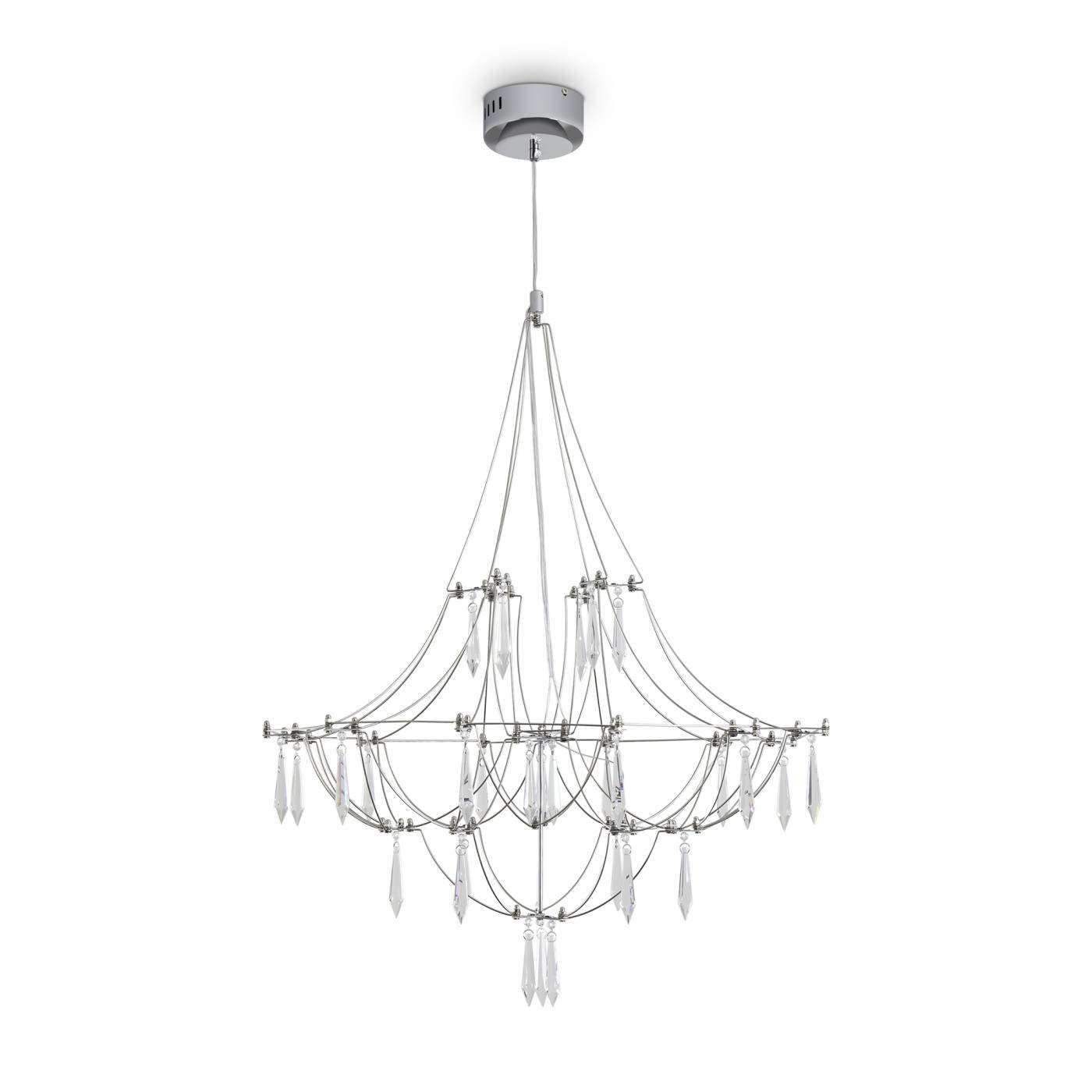 FR6138PL-L21CH Подвесная люстра Freya Amela FR6138PL-L21CH