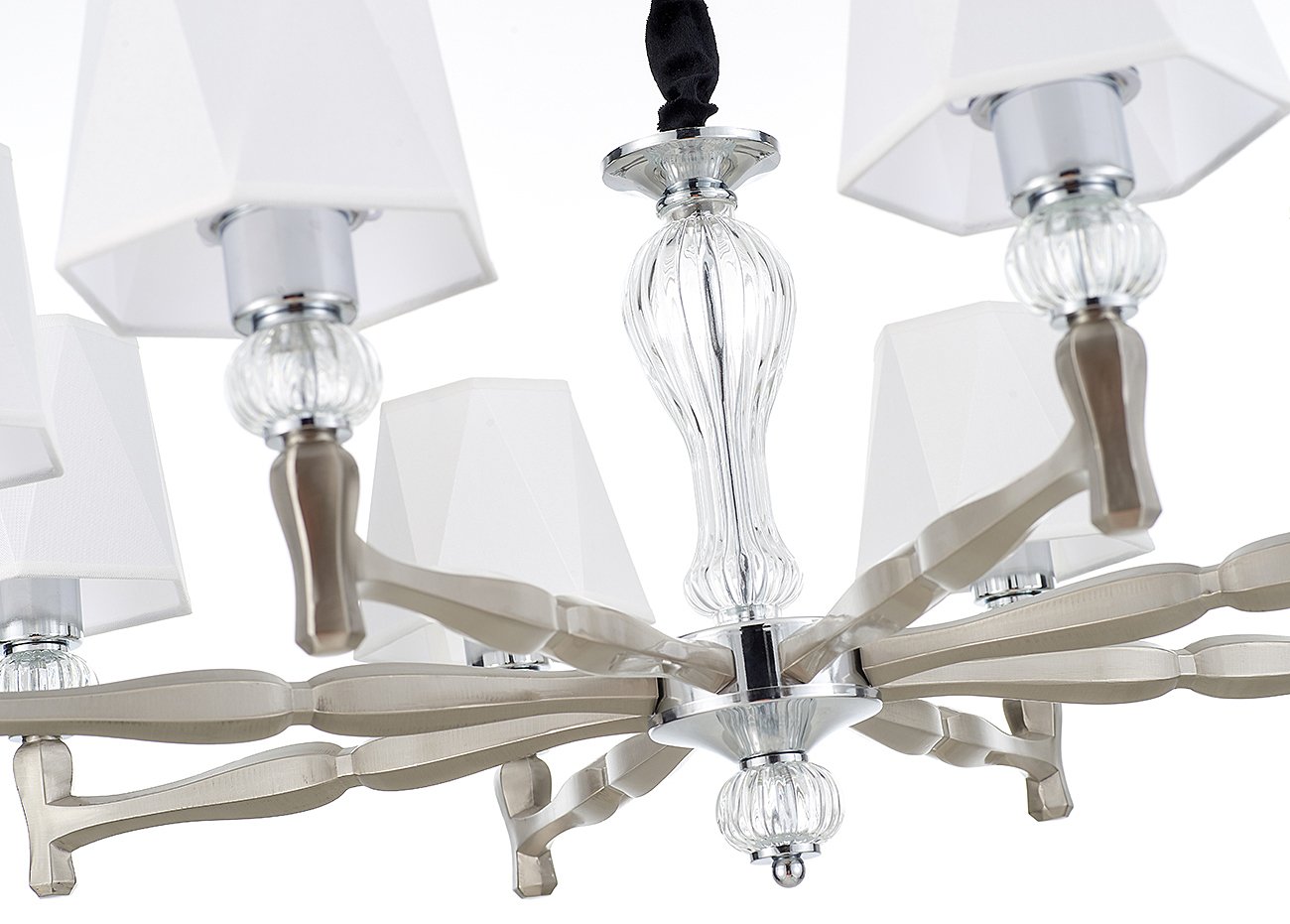 Подвесная люстра Escada Arcadia 672/8S Nickel