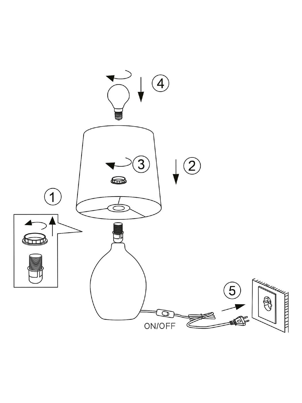 Настольная лампа Rivoli Chimera 7072-503