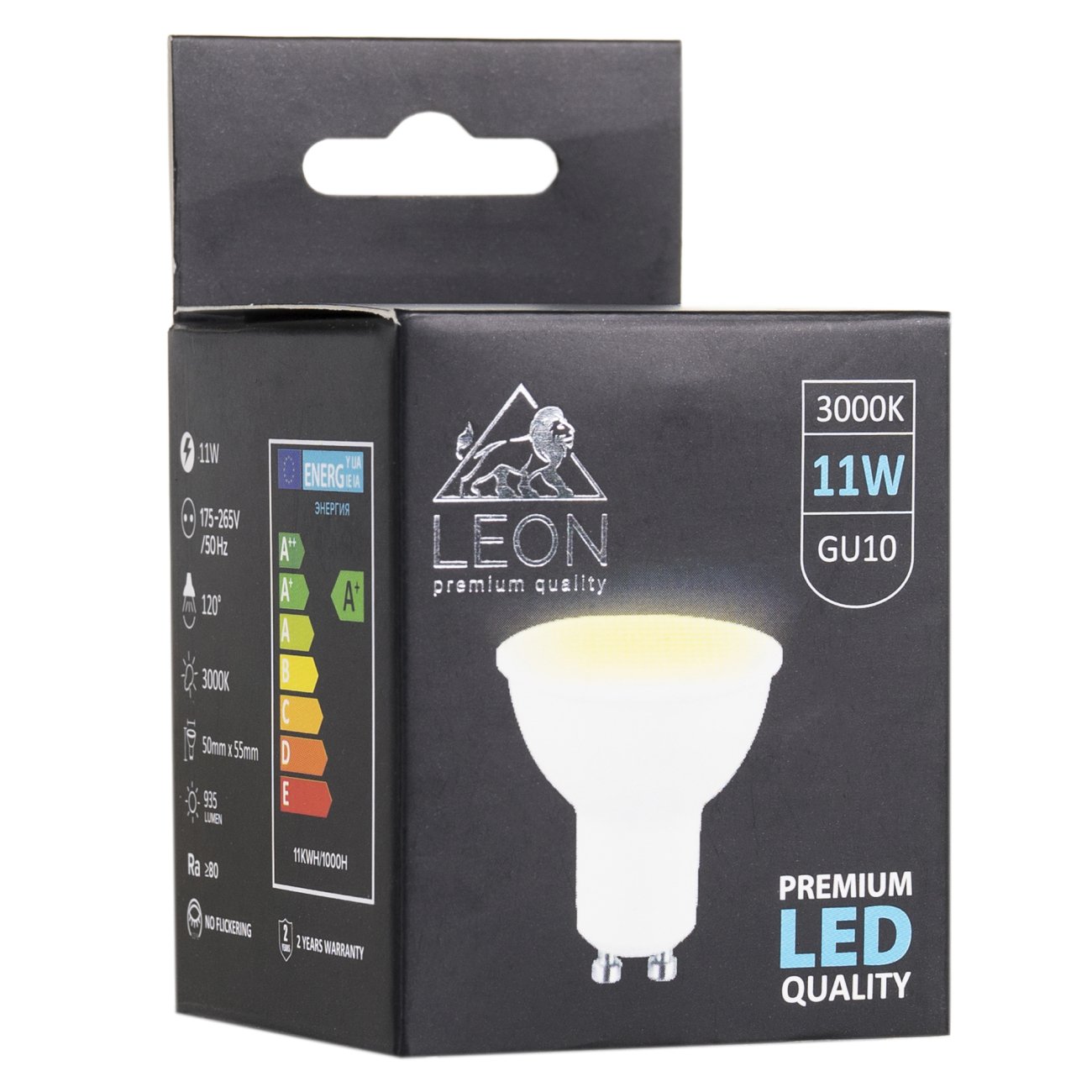 Светодиодная лампа LEON LE-GU10-11W-3000K