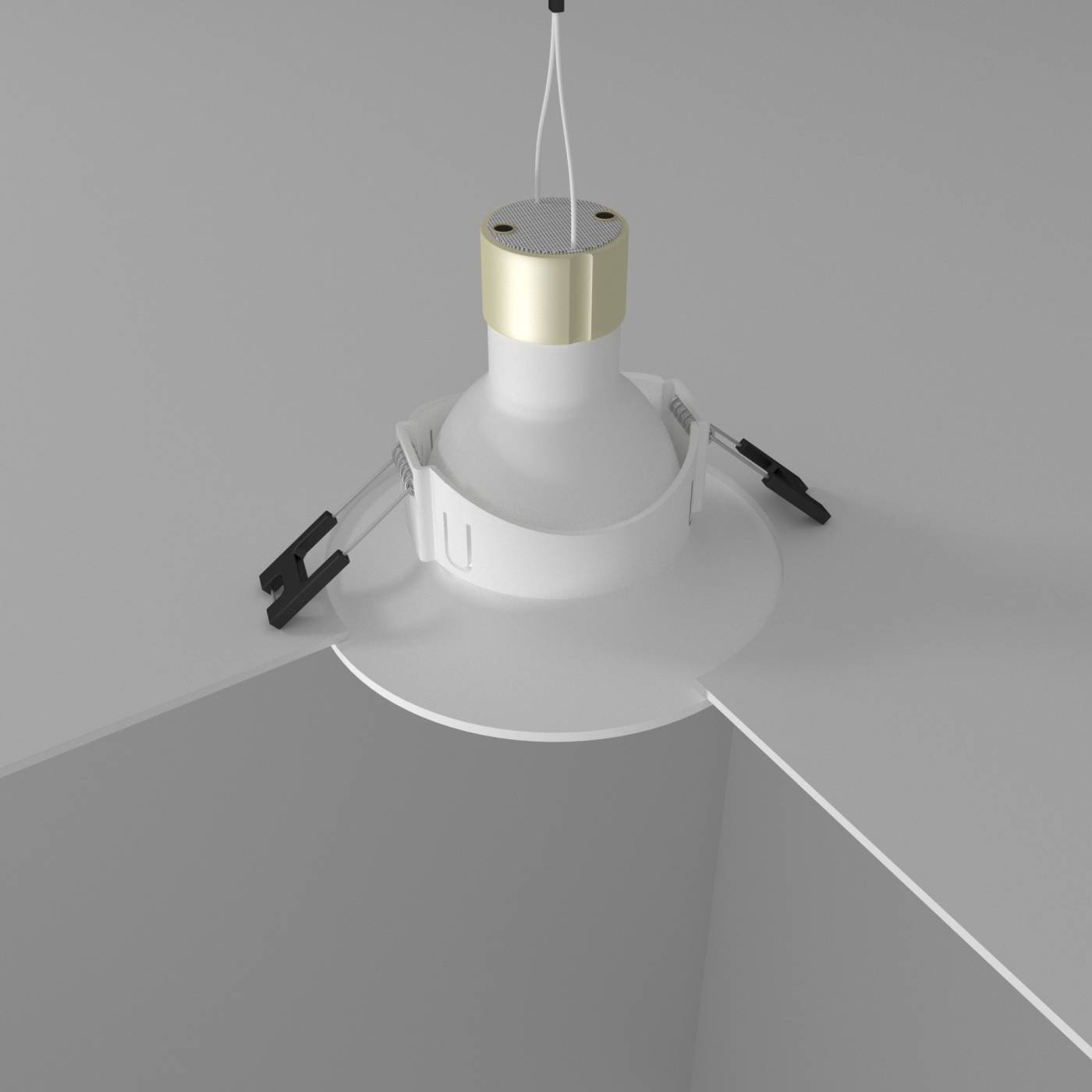 Встраиваемый светильник Interiorlight Atom BL003R-W