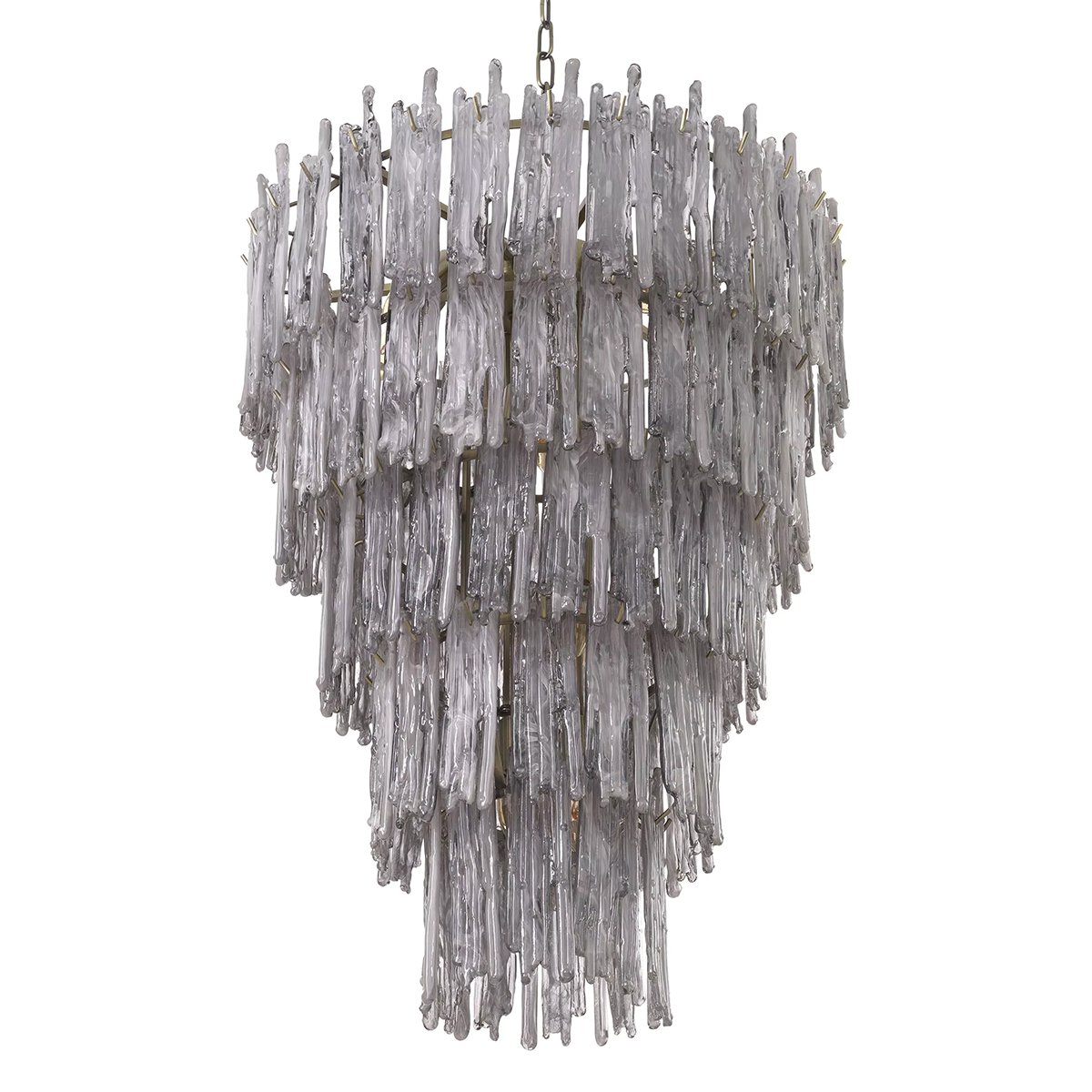Люстра каскадная Delight Collection Saint Roch KG1258P-12 chrome/silver