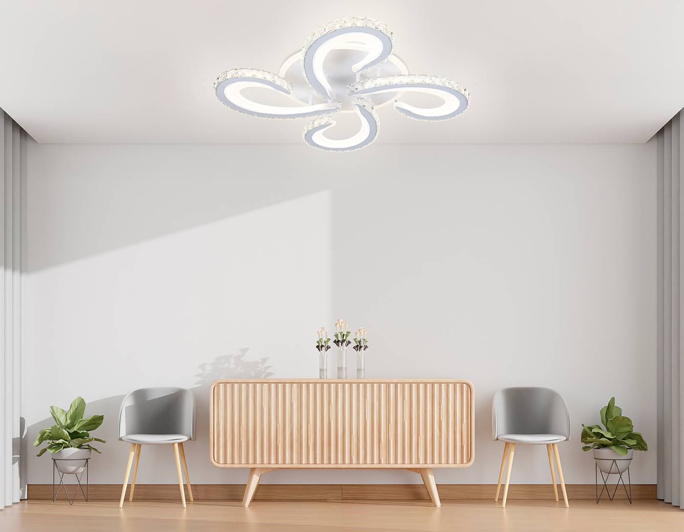 Потолочная люстра Ambrella Ice FA1702