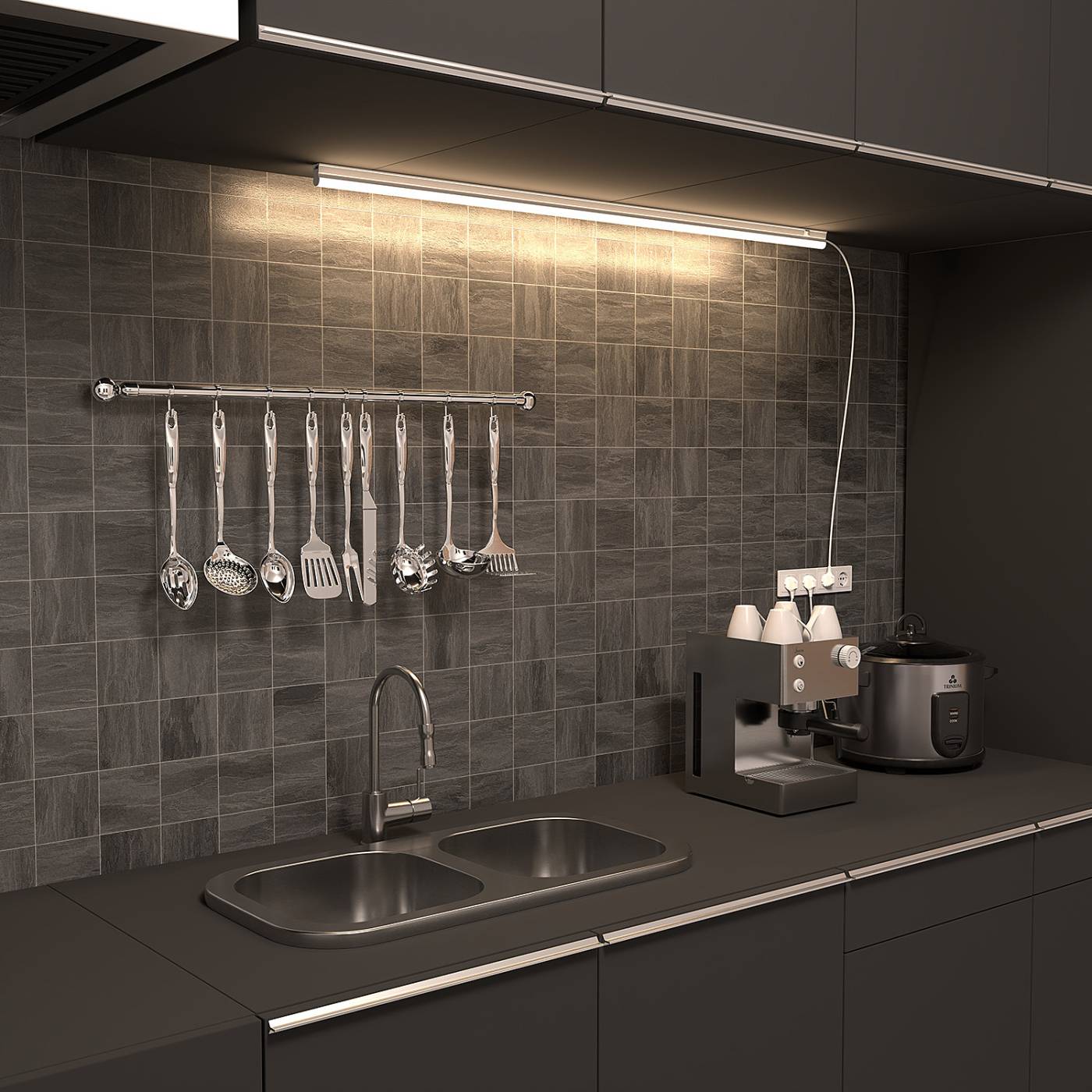 Мебельный светильник Gauss TL007