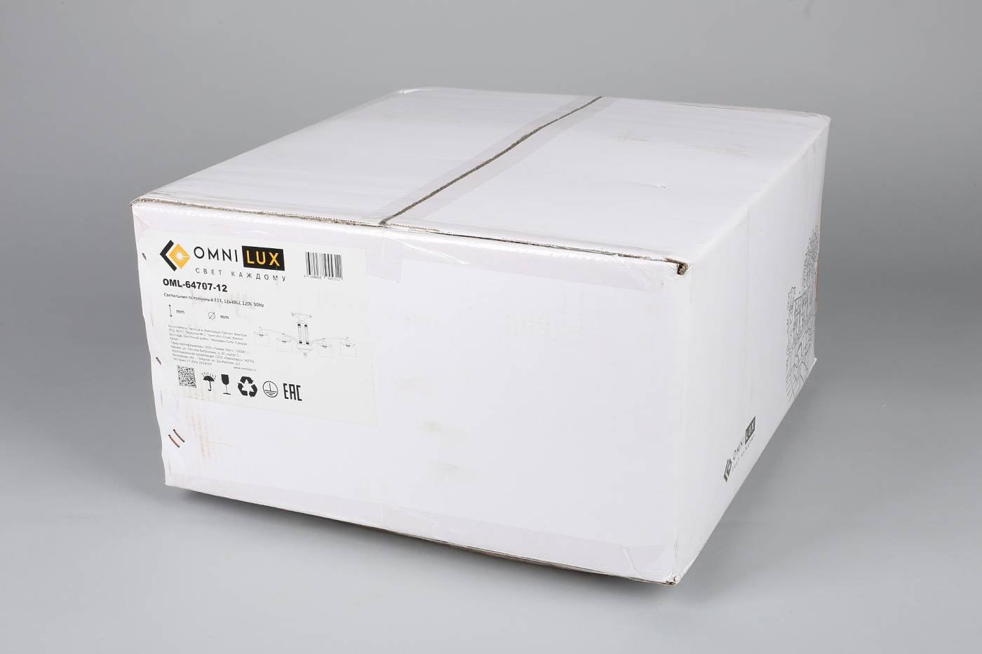 OML-64707-12 Потолочная люстра Omnilux Alghero OML-64707-12