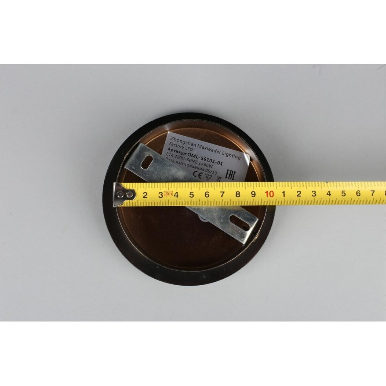 OML-56101-01 Настенное бра Omnilux Laveno OML-56101-01