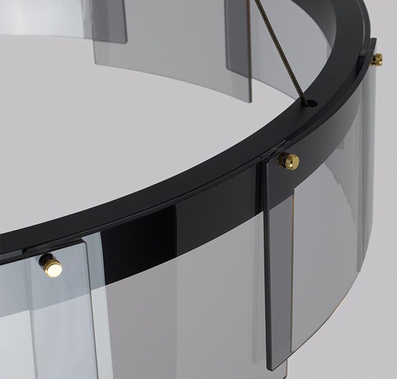 D8825P/L black/smoky Подвесная люстра Delight Collection Stratos D8825P/L black/smoky