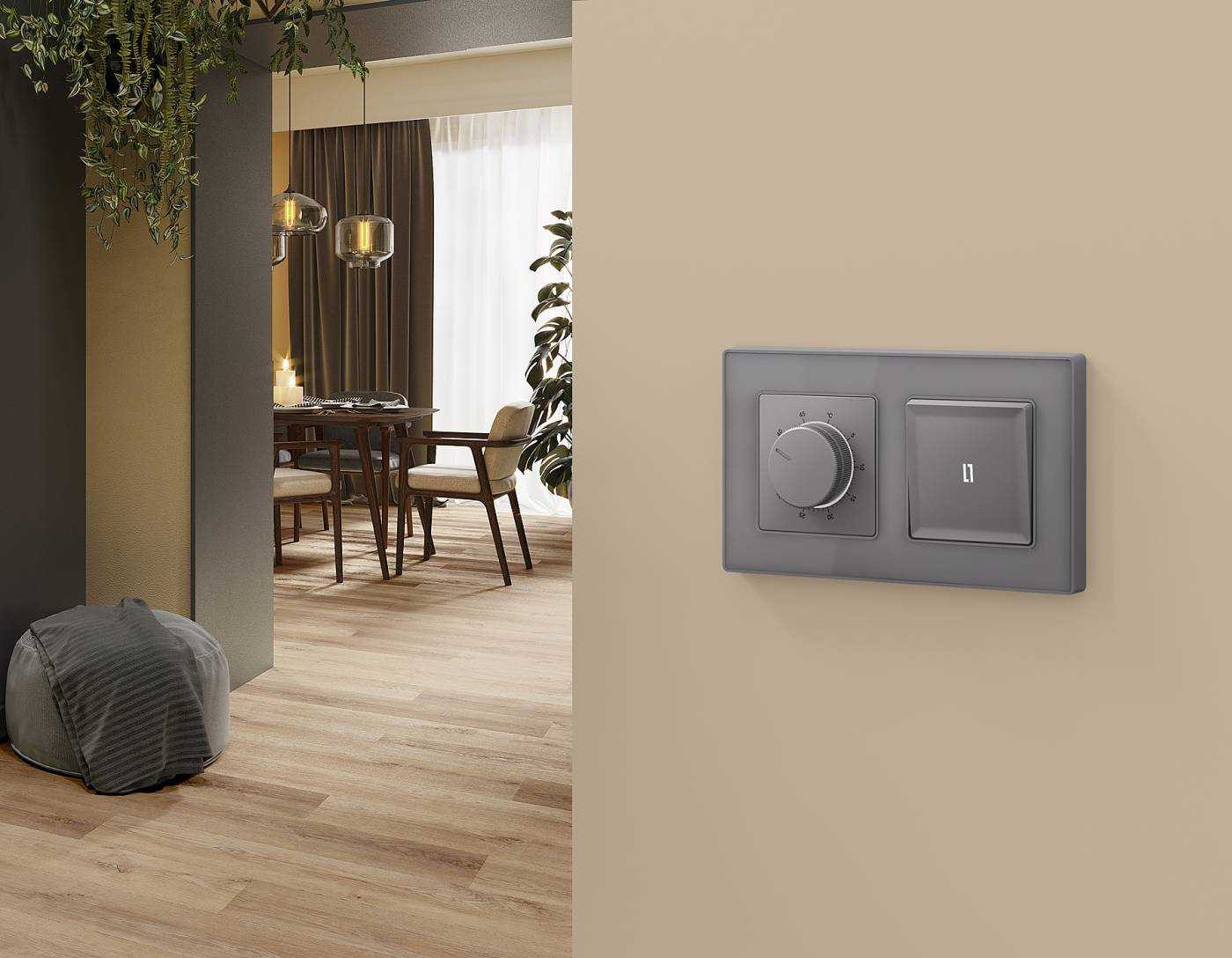 Накладка на механизм Ambrella Volt ALFA AP5057