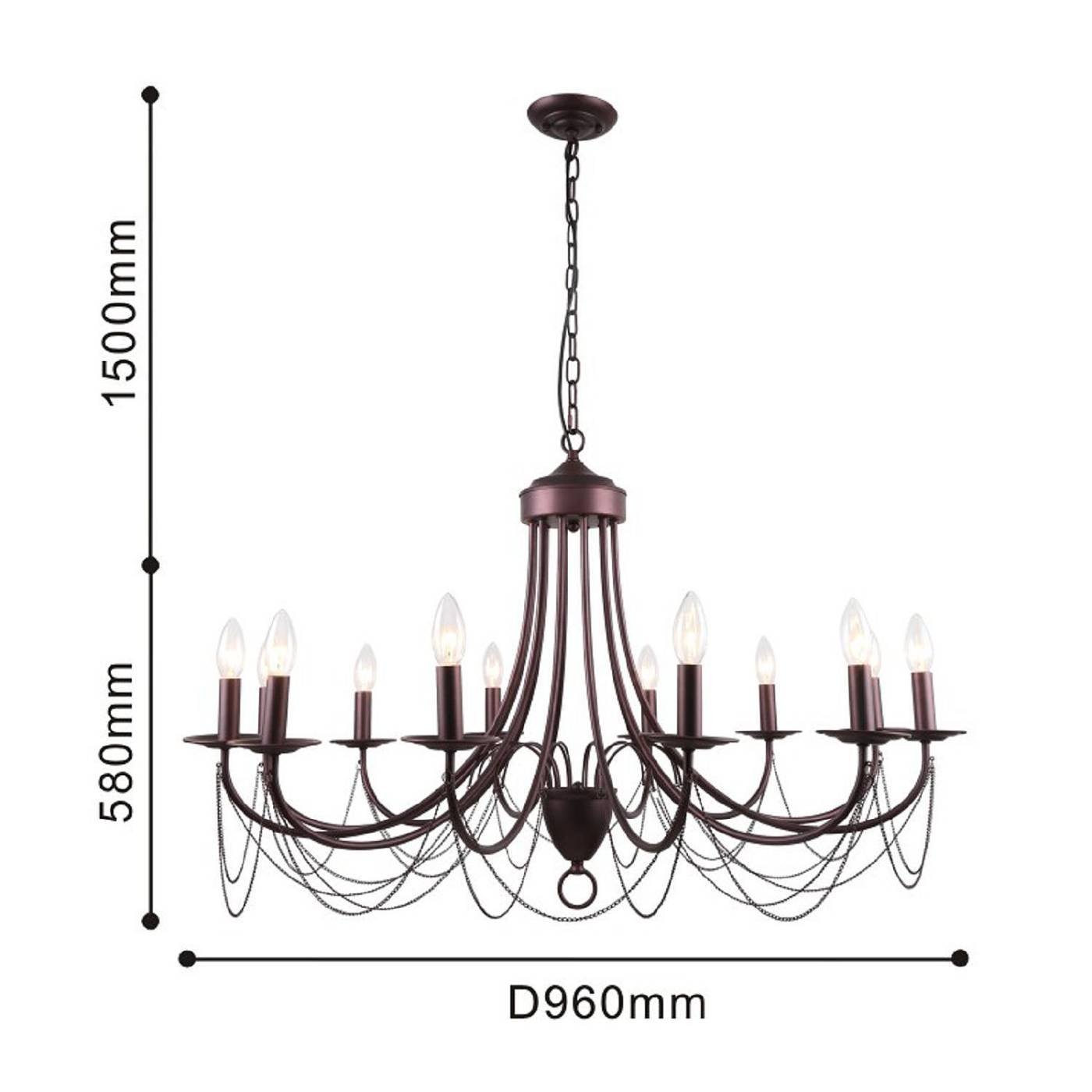 2590-12P Подвесная люстра F-Promo Plini 2590-12P