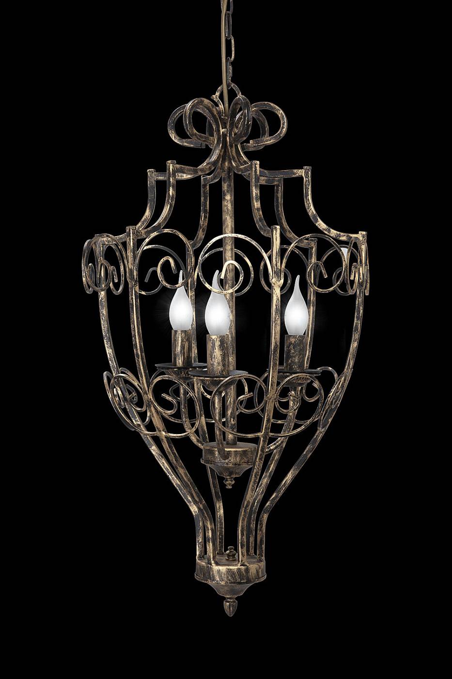 RS151/3 Подвесная люстра Розанофф Emma RS151/3