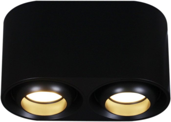 Точечный светильник 16123-9.5-002 GU10 BK