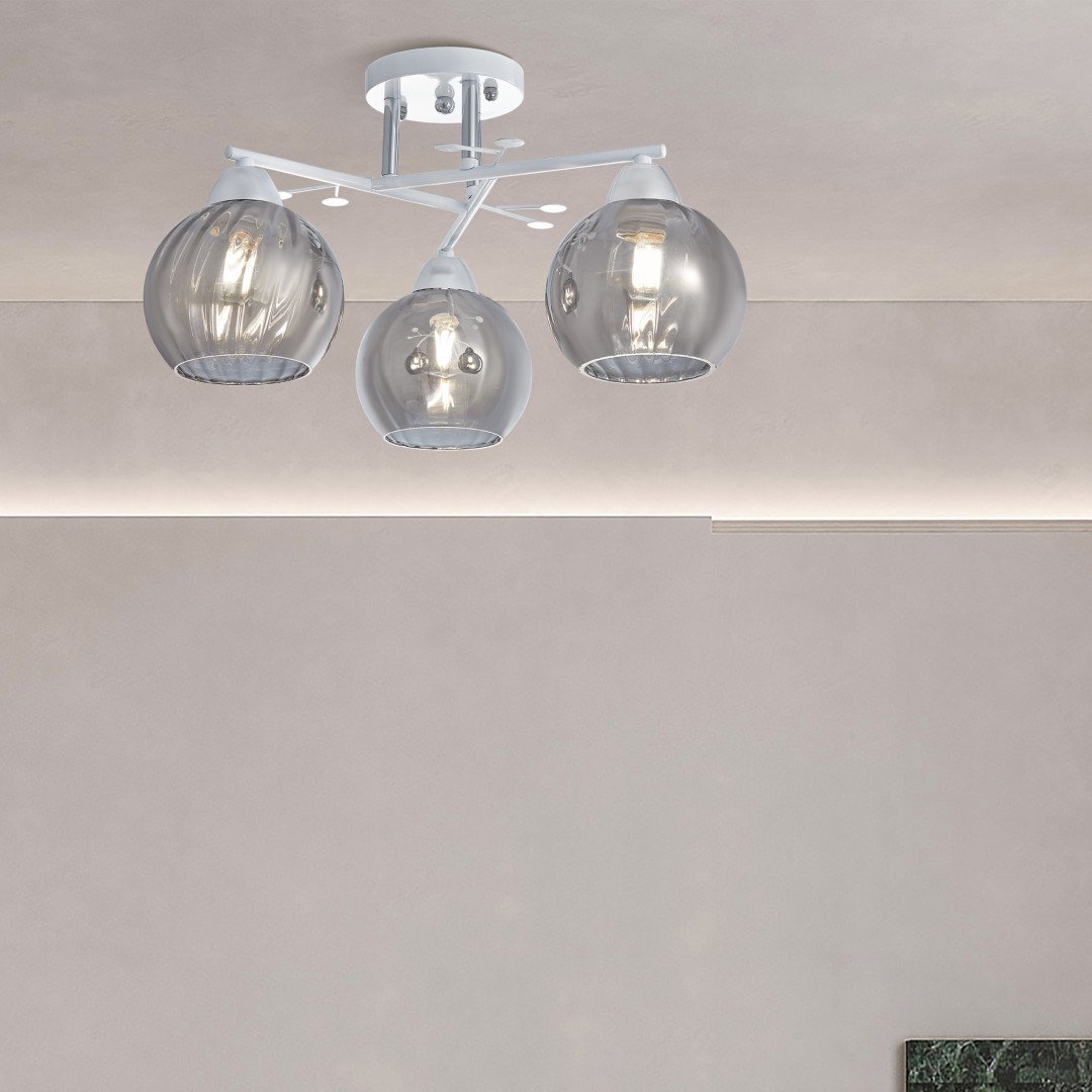 Потолочная люстра Arte Milano AMALFI 326508/3 WH+CR