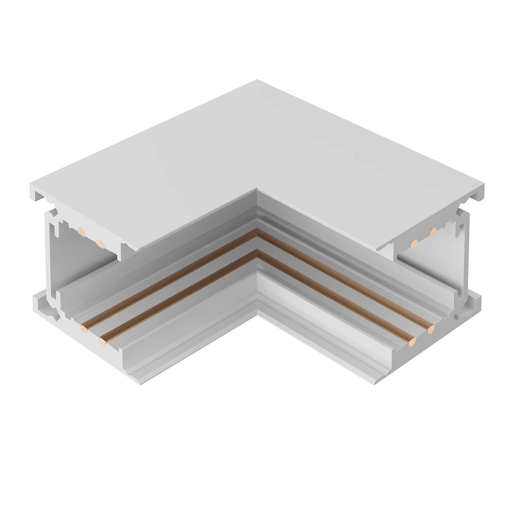 ST1007.539.00 Внутренний угол-соединитель для подвесного / накладного магнитного шинопровода ST Luce Skyline 48+ ST1007.539.00