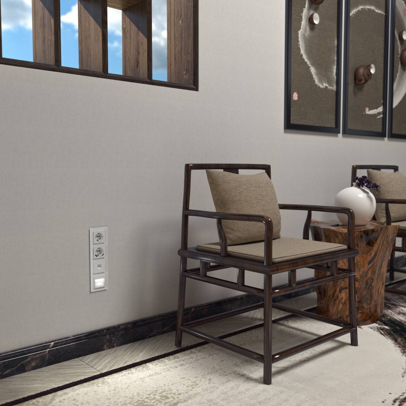 Розетка Werkel W1182001/ Телефонная розетка RJ-11 (белый)