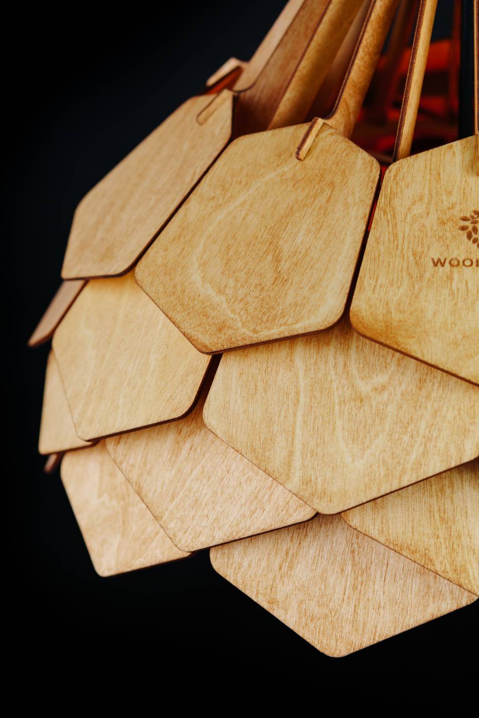 Светильник подвесной Woodshire Далиа 1240vi