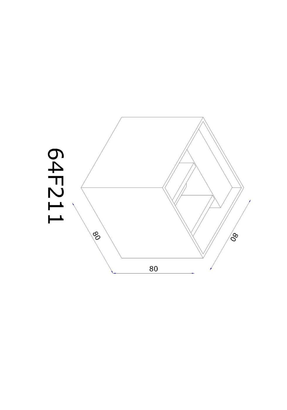 17293/02/31 Настенное бра Lucide Xia 17293/02/31