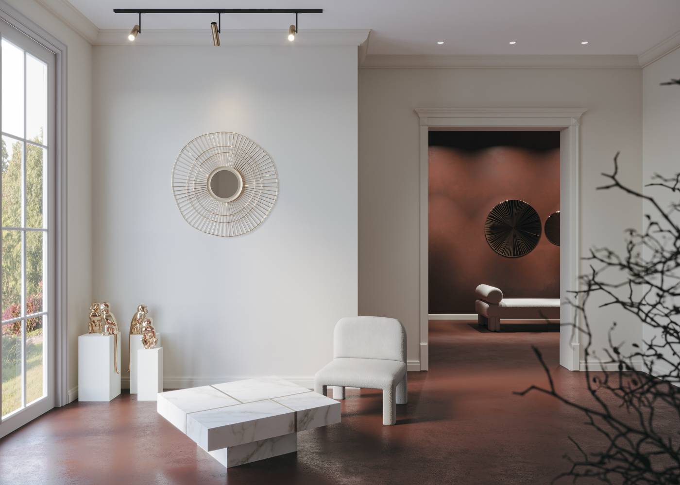 TR005-1-GU10-BG Трековый светильник Maytoni Elti Unity TR005-1-GU10-BG