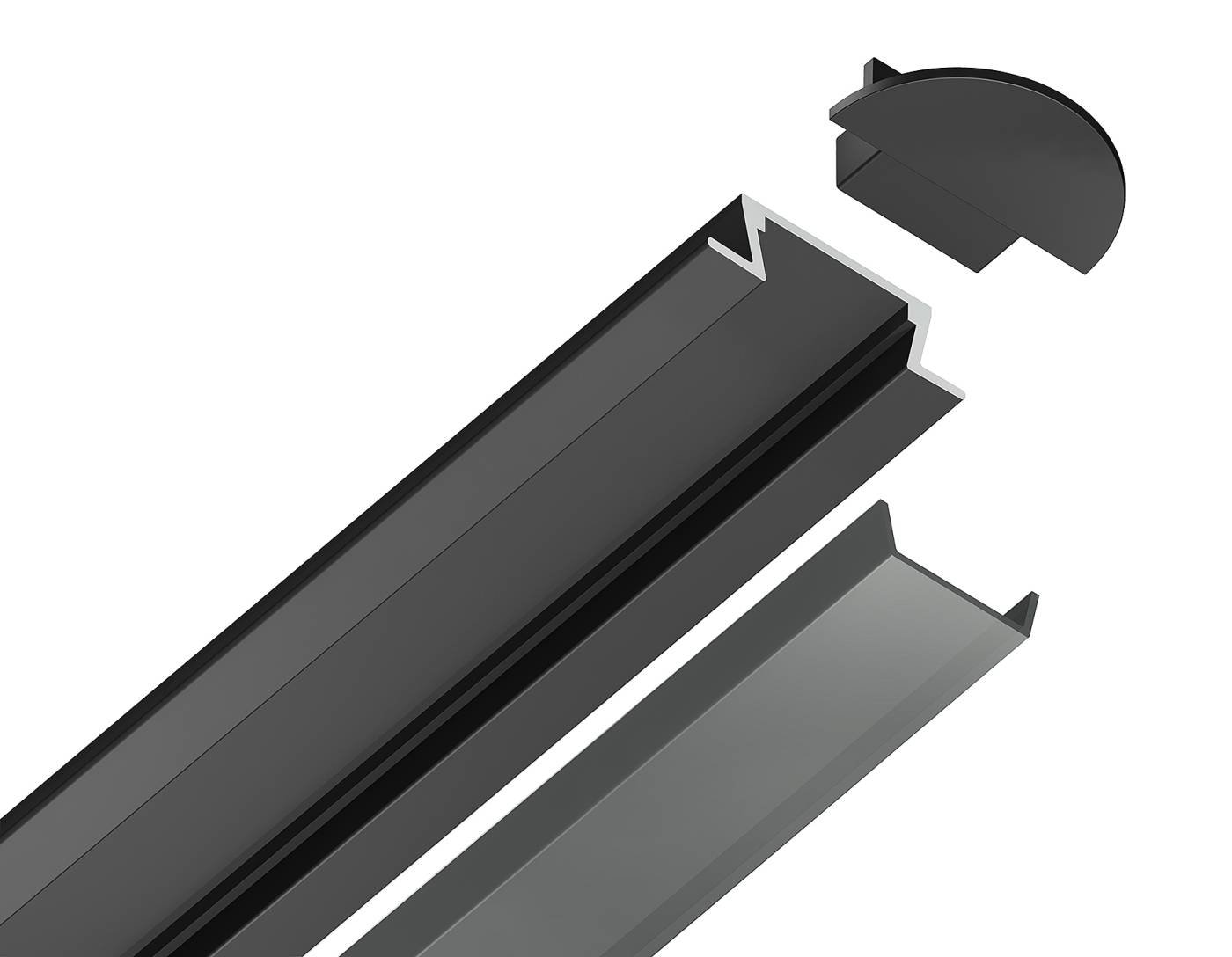 Профиль Ambrella Illumination GP1001BK/BK