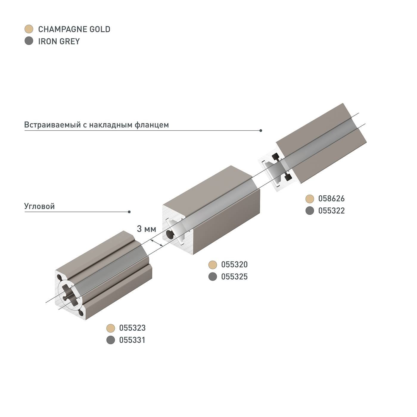 Профиль Arlight Sl-Kant 055325