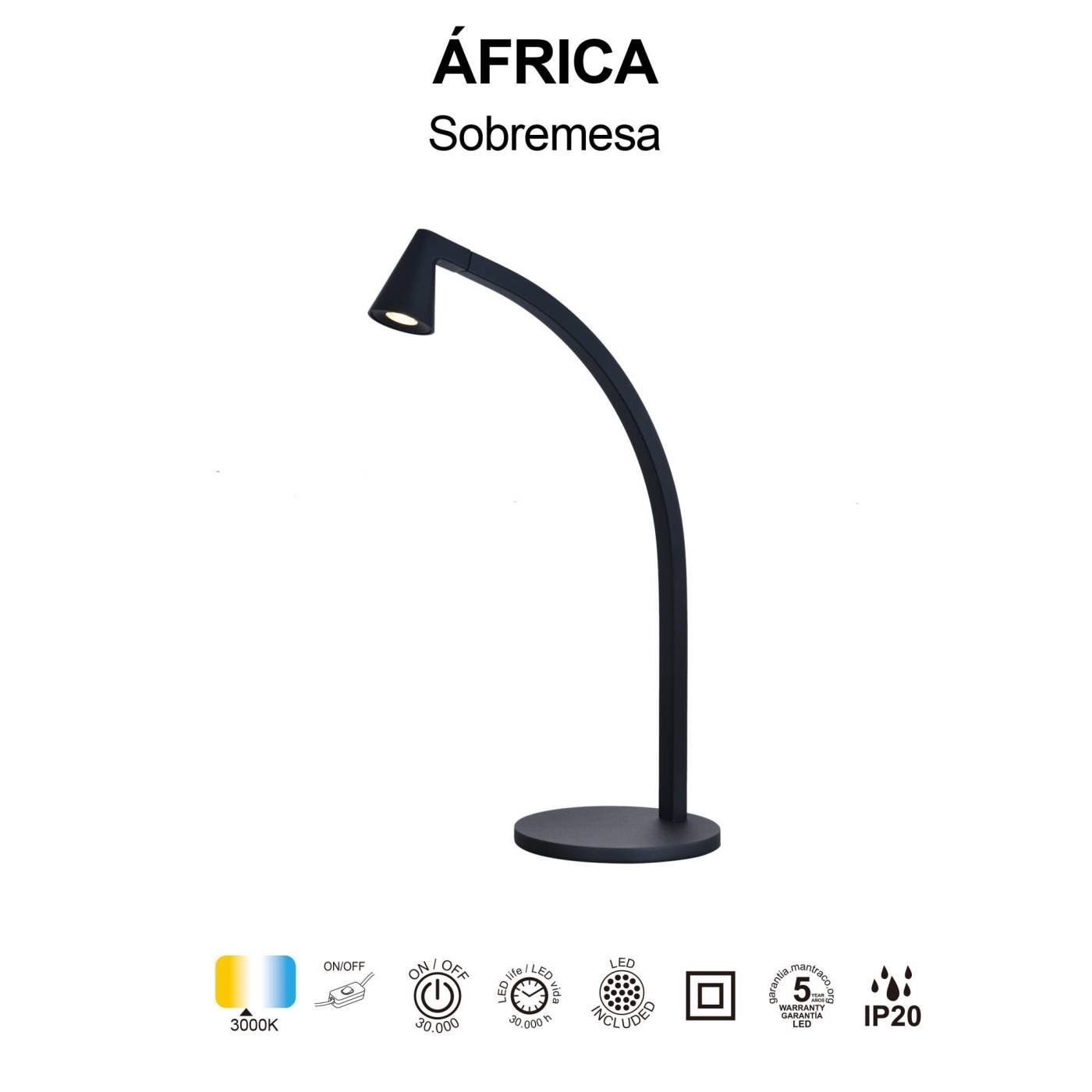 9415 Настольная лампа AFRICA Mantra 9415