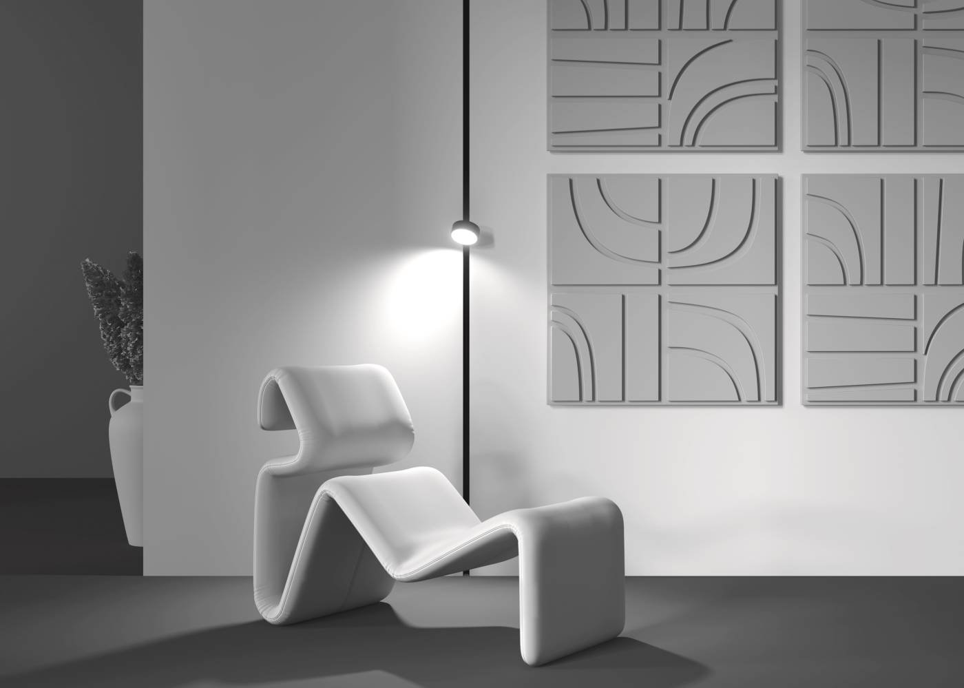 Трековый светильник Maytoni Rado Exility TR040-4-18WTW-DD-B