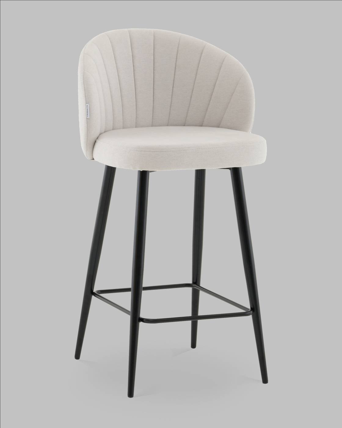 Полубарный стул Stool Group vd-hanningem-pf-silver