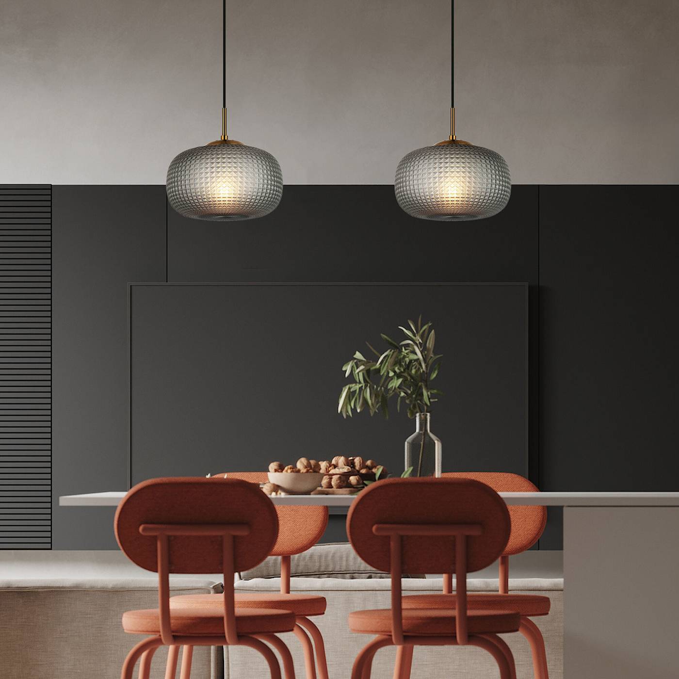 Светильник подвесной Eurosvet Gem 50262/1 серый