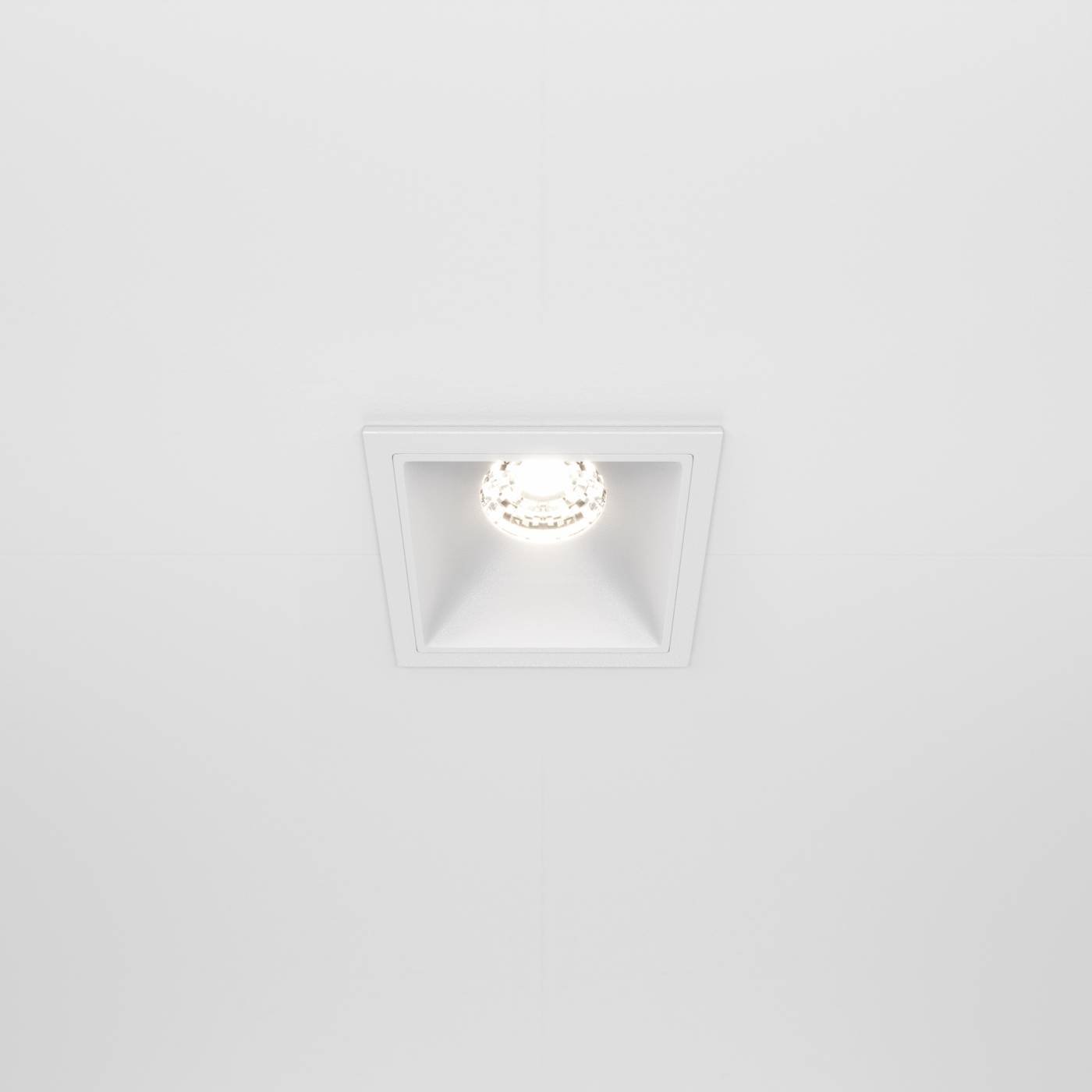 Встраиваемый светильник Maytoni Alfa LED DL043-01-10W4K-D-SQ-W