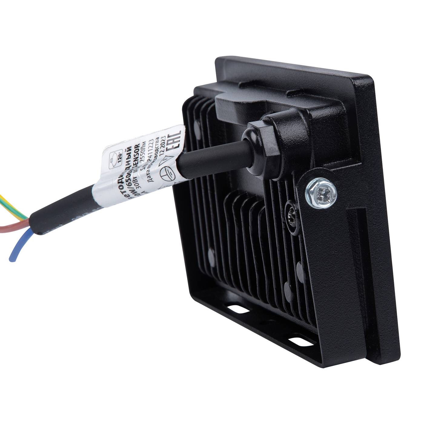 Прожектор уличный Volpe ULF-Q518 30W/6500K SENSOR IP65 220-240V BLACK