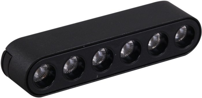 Трековый светильник 13002-9.3-001UR magnetic LED6W BK
