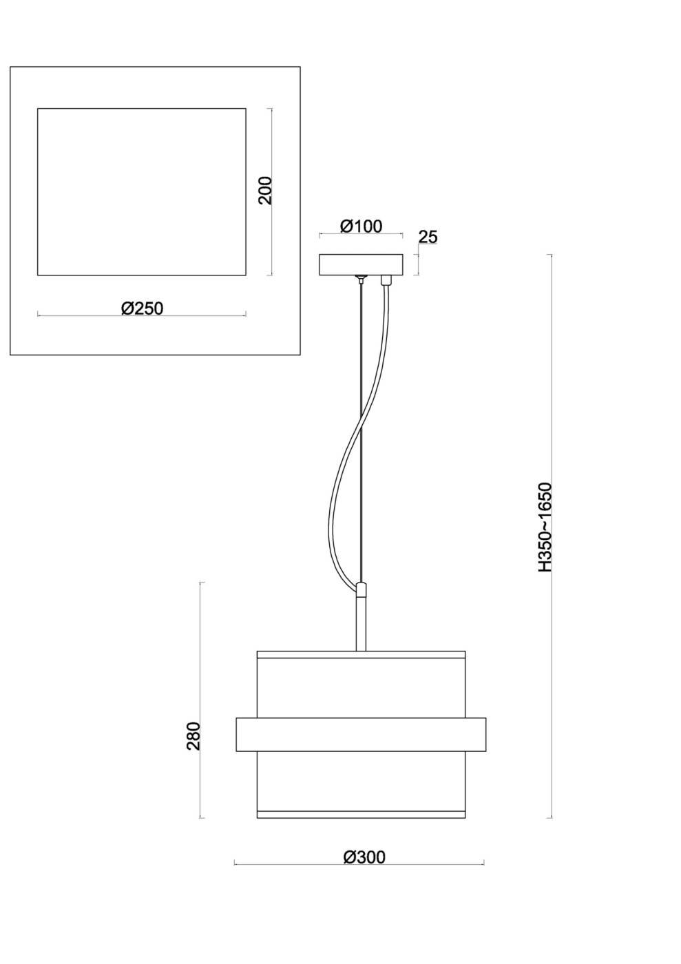 Светильник подвесной Freya Bride FR5367PL-01BS